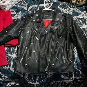 Pleather black jacket